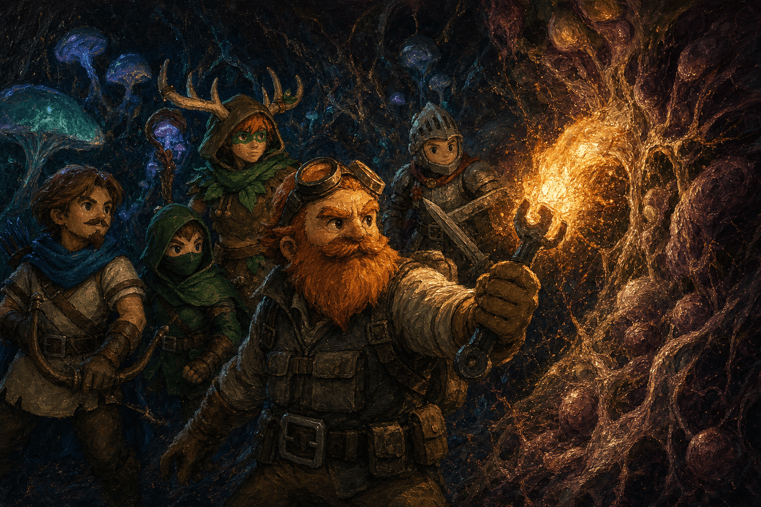 Ancient Mycelium of the Glowing Choir
