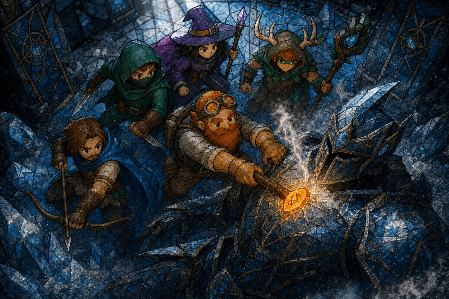 Crystal Throne of the Glass Sea