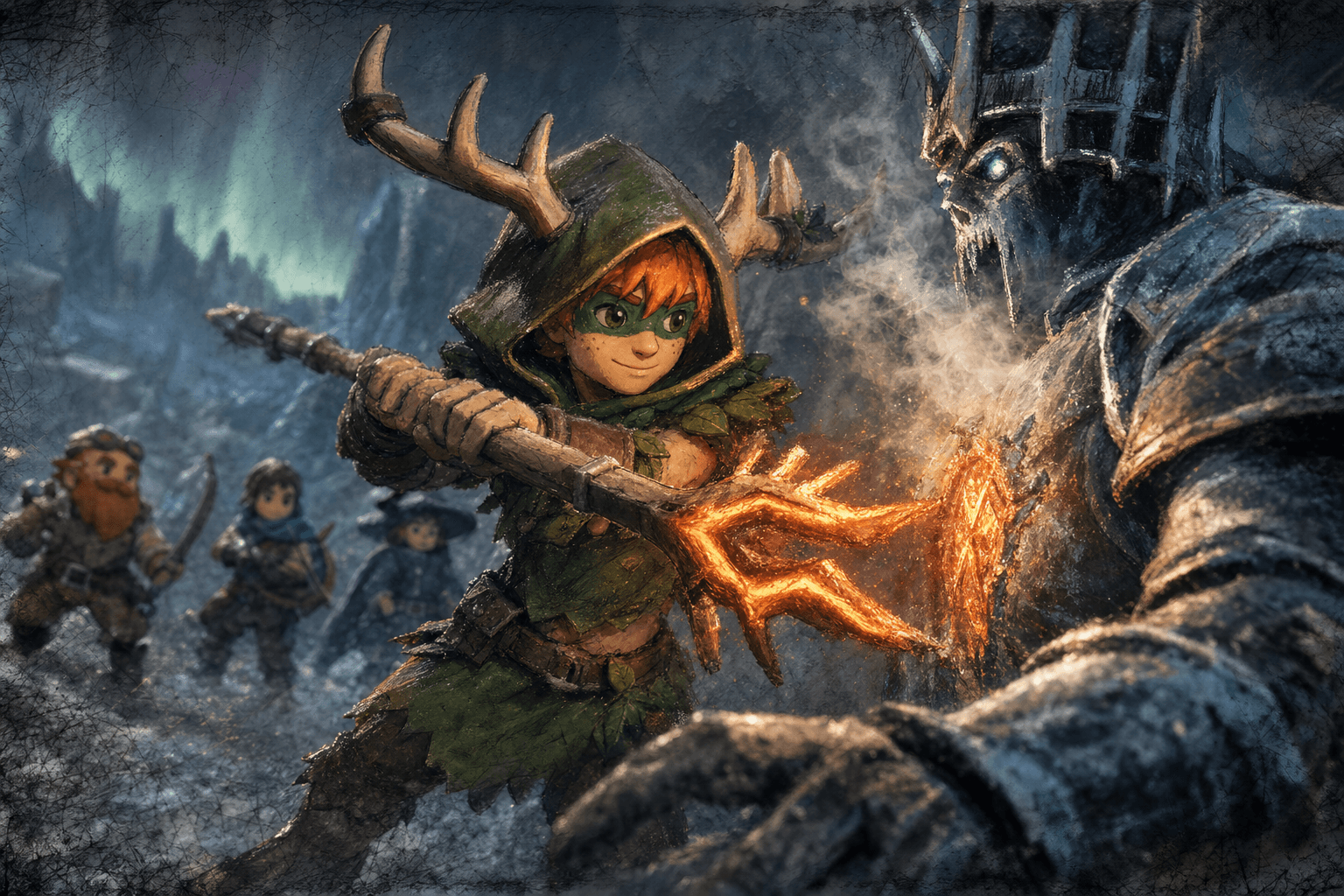 Glacial Hollow of the Pale Wolf