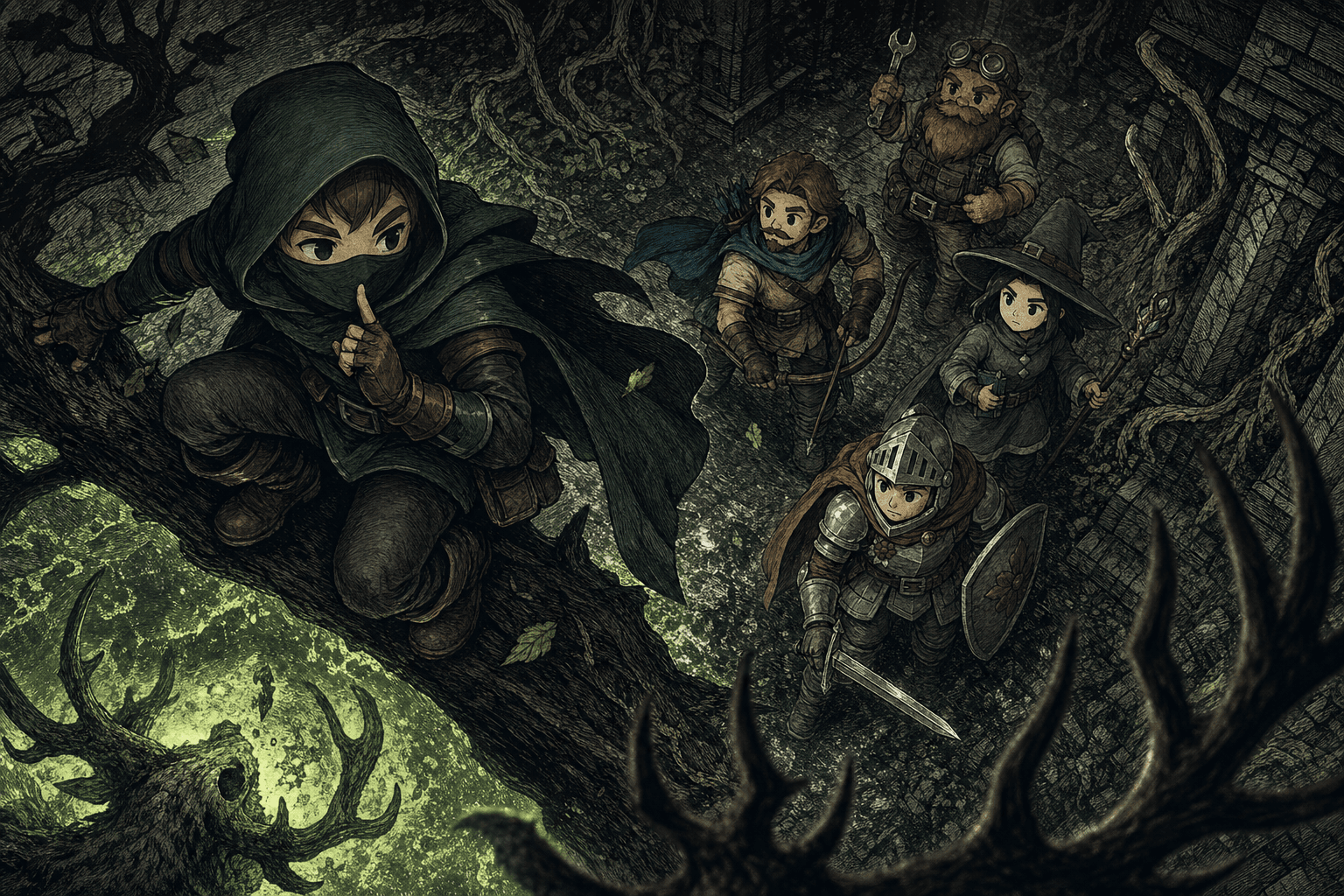 Antlered Grove of the Stag King cover artwork