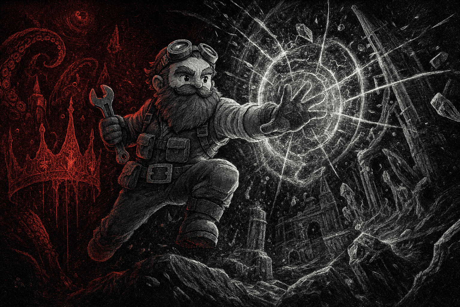 Hollow Throat of the Drowned Crown cover artwork