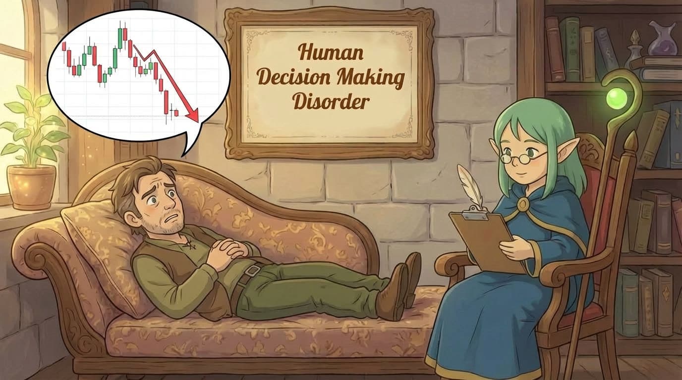 We Diagnosed the Biggest Problem in Crypto: Human Decision Making Disorder (HDMD)