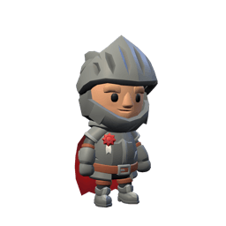 Knight class 3D render