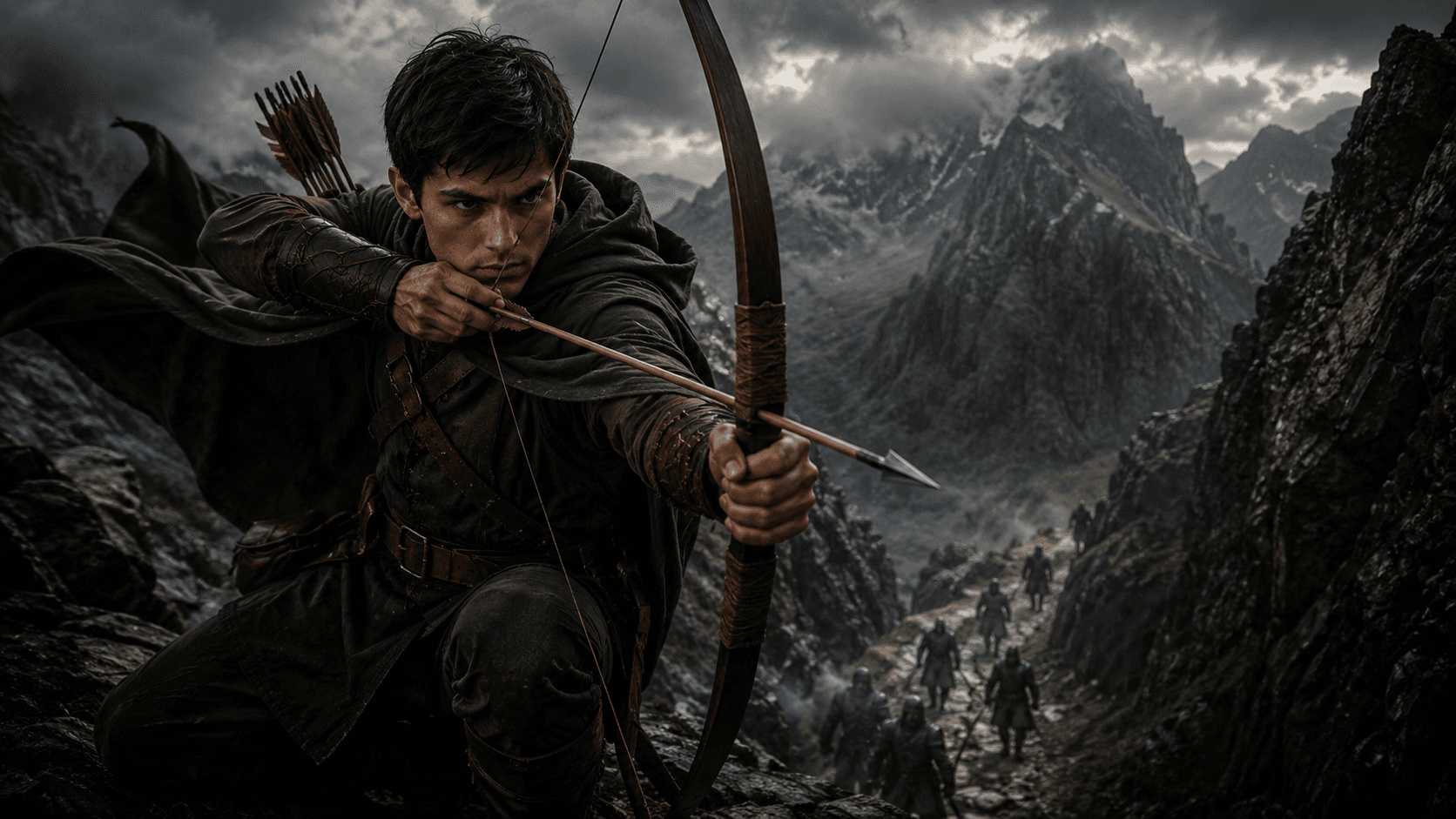Ranger class scene: Mountain pass