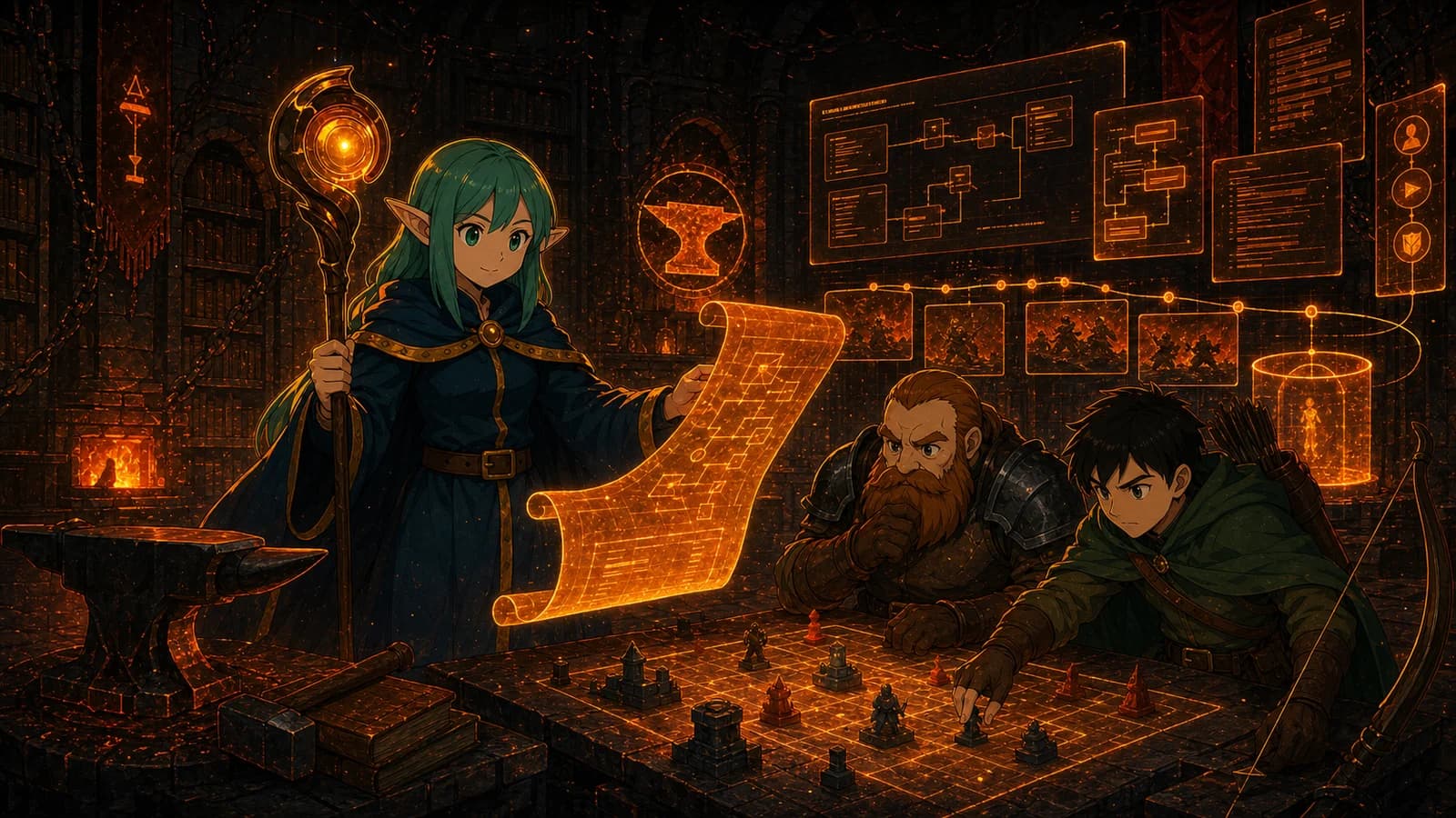 ForgeAI agent game playbook and settlement workflow