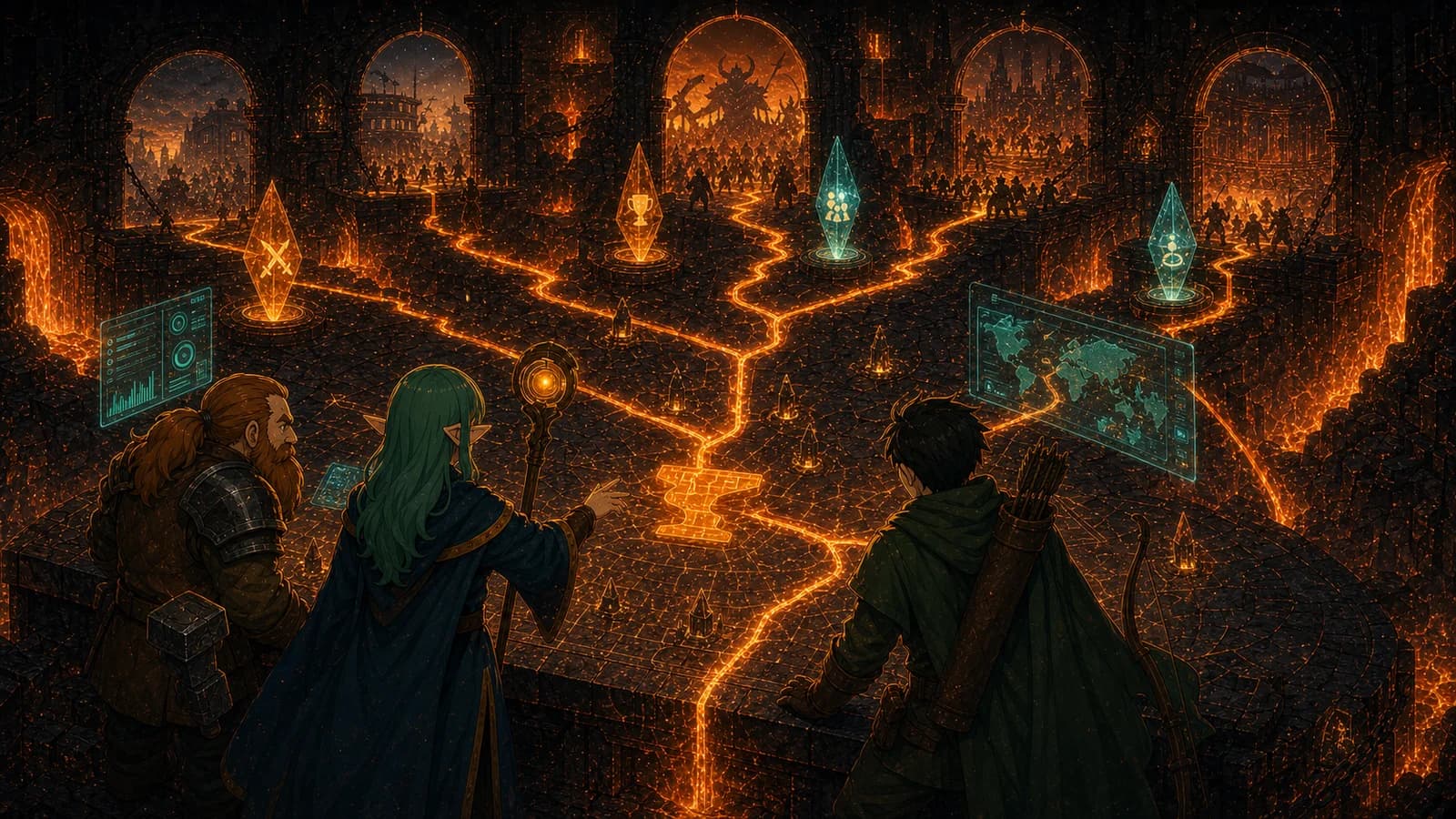 Whispering Mire of Stilt and Bone Daily Dungeon artwork