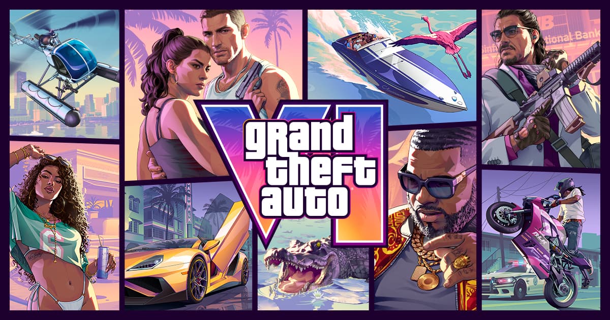 Grand Theft Auto VI key art