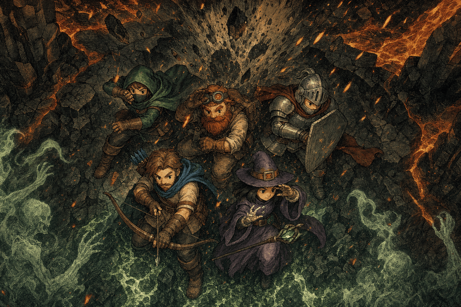 Cinder-wreathed Gate of the Drowned Ember
