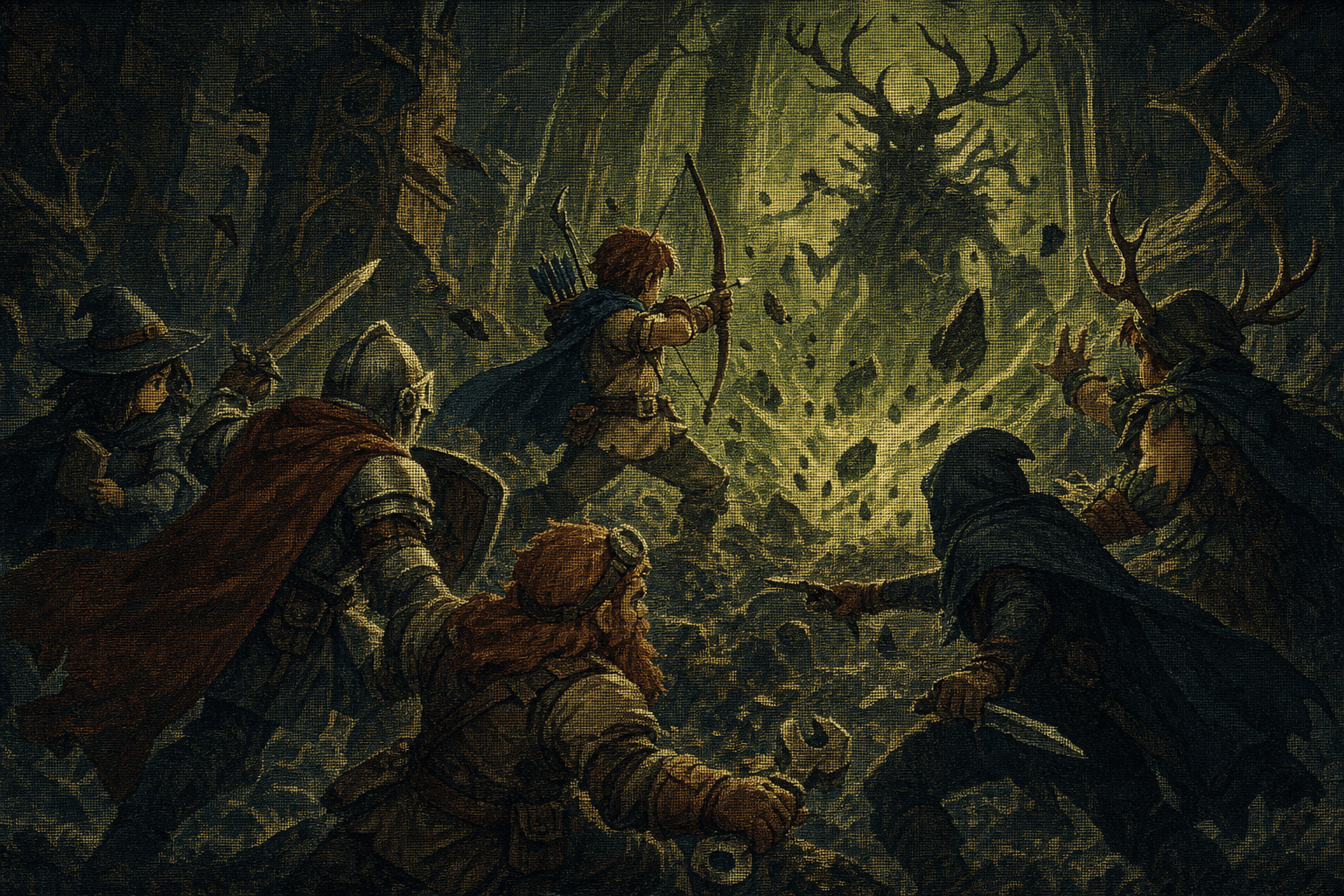 Hollow Sanctum of the Antler Throne