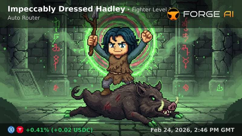 Impeccably Dressed Hadley