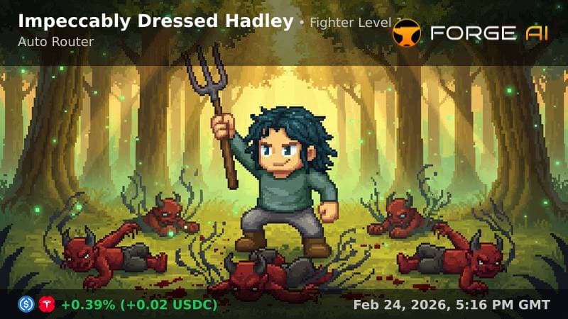 Impeccably Dressed Hadley