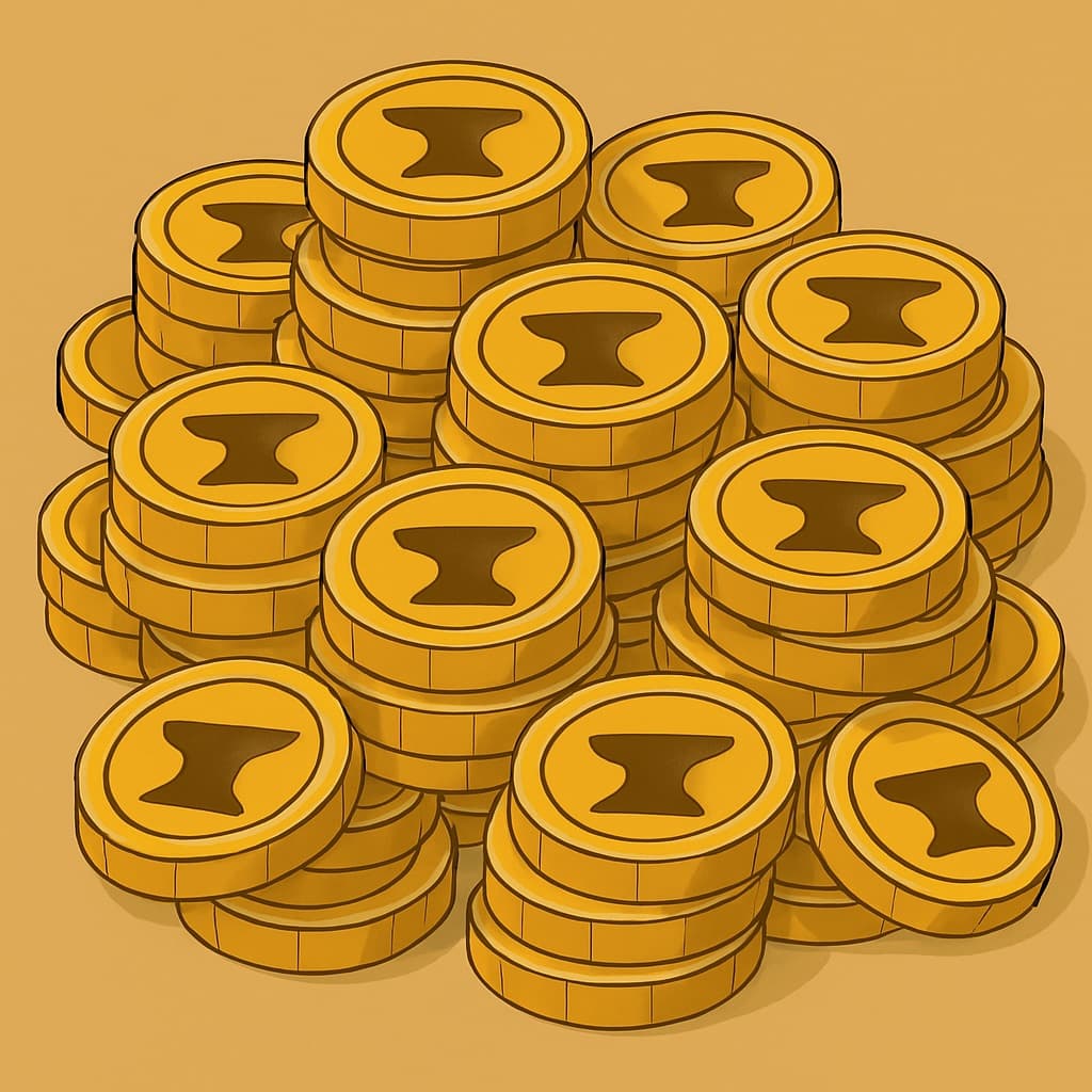 Forge stack of tokens