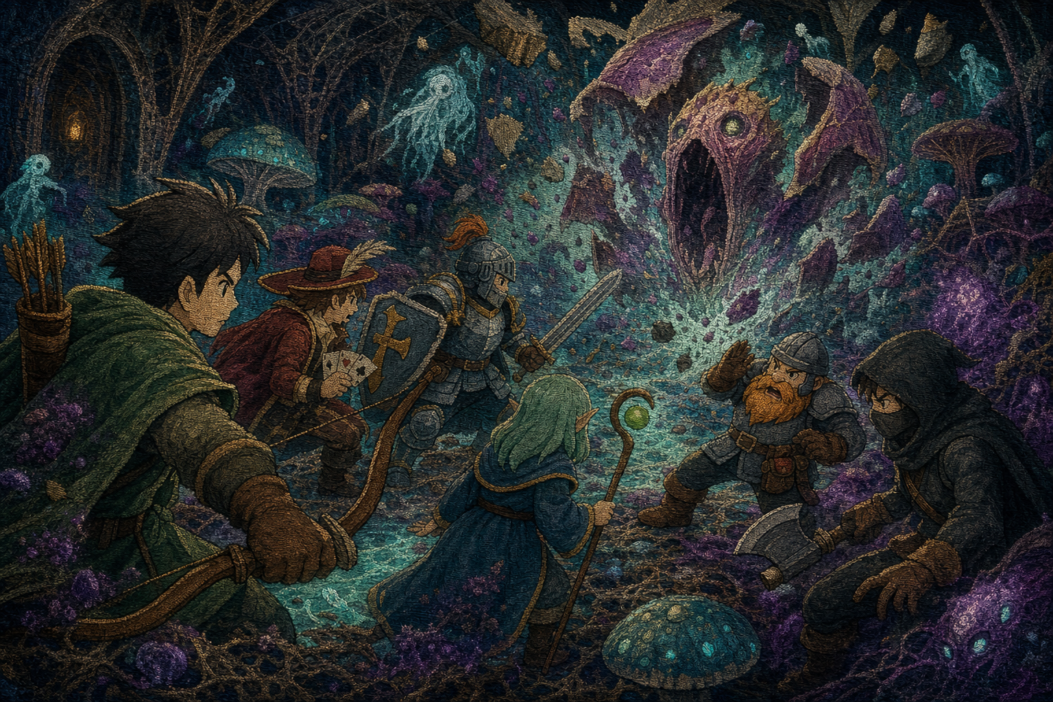 Spore-veiled Bloom of the Great Mother dungeon cover art