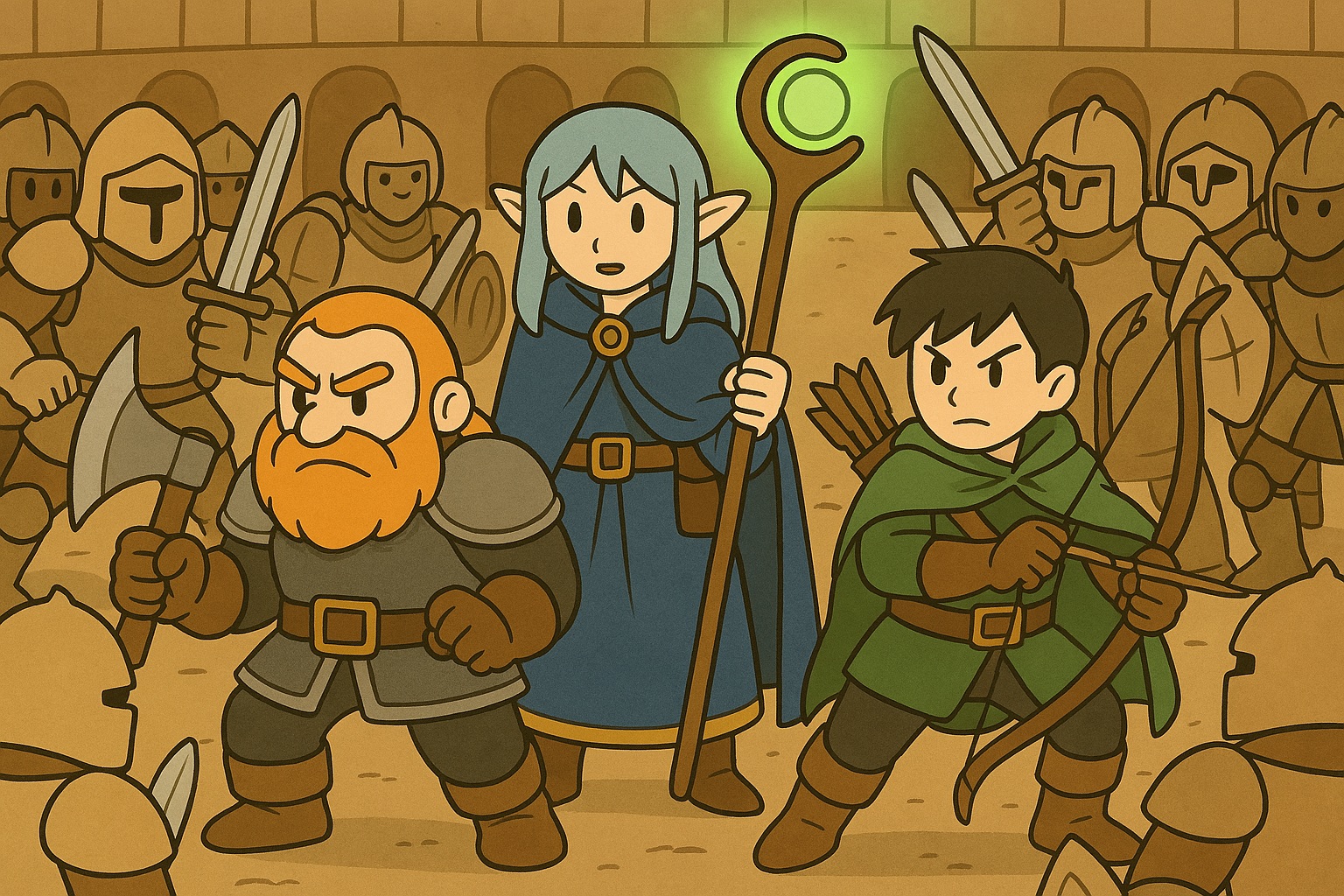 Enter the Arena